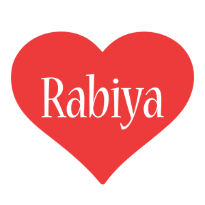 Rabiya love logo