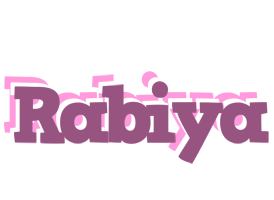 Rabiya relaxing logo