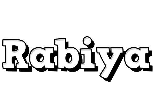 Rabiya snowing logo
