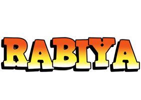 Rabiya sunset logo