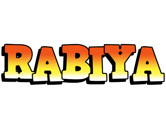 Rabiya sunset logo