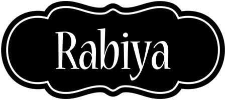 Rabiya welcome logo