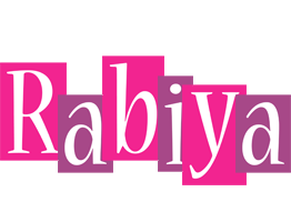 Rabiya whine logo