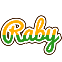 Raby banana logo