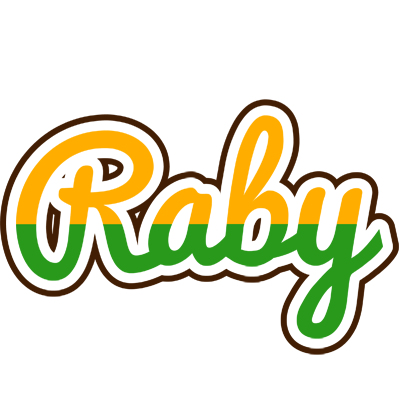 Raby banana logo