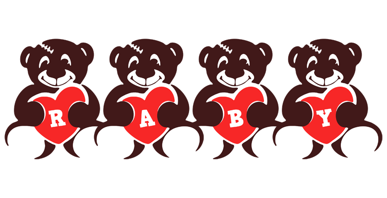 Raby bear logo