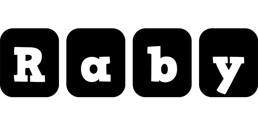 Raby box logo