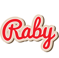 Raby chocolate logo