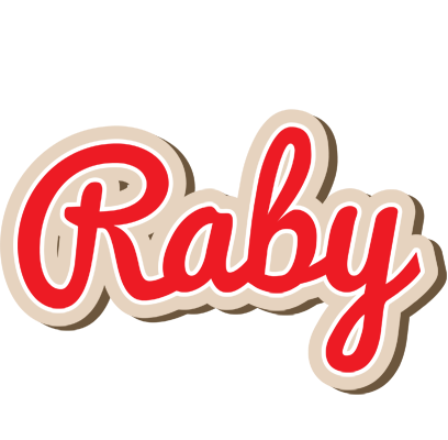 Raby chocolate logo