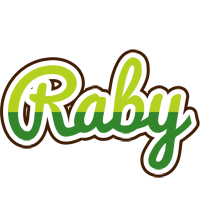 Raby golfing logo