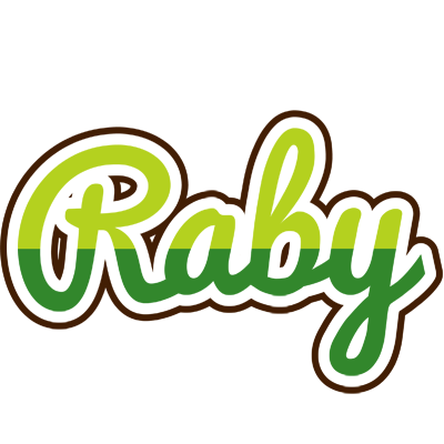 Raby golfing logo