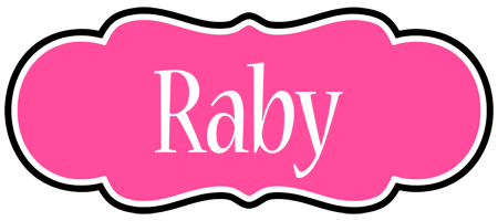 Raby invitation logo