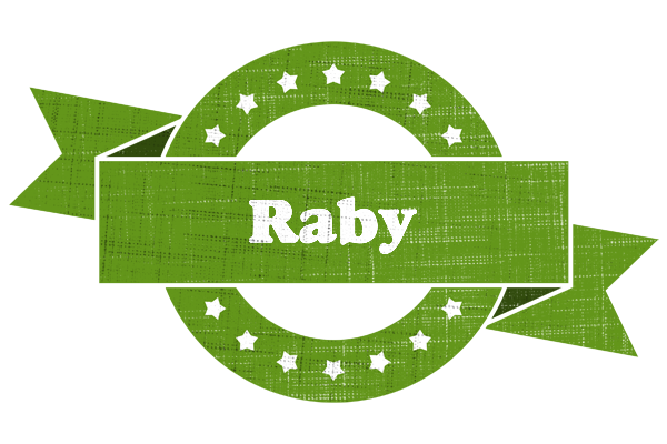 Raby natural logo