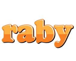 Raby orange logo