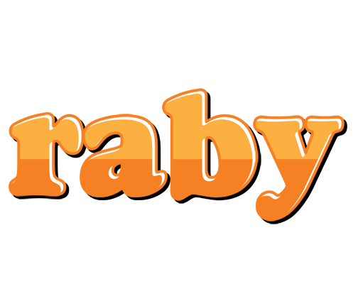 Raby orange logo