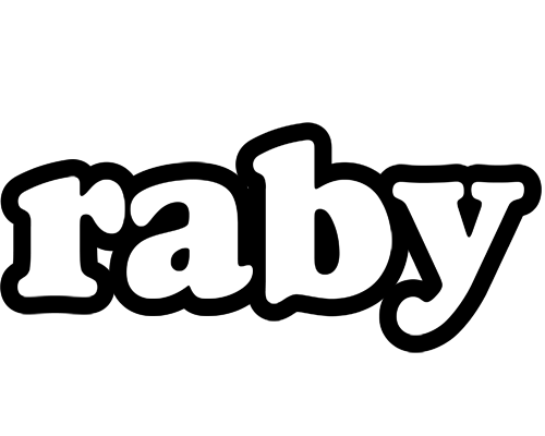 Raby panda logo