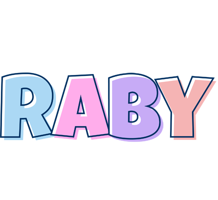 Raby pastel logo