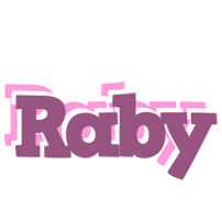 Raby relaxing logo