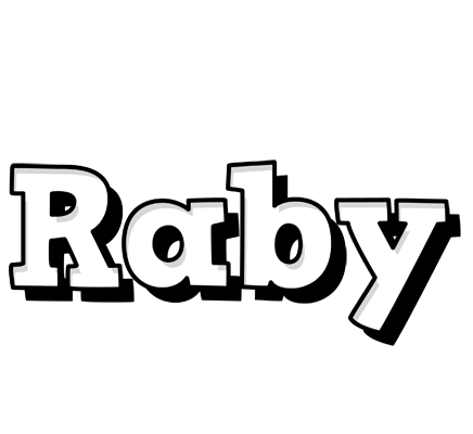 Raby snowing logo