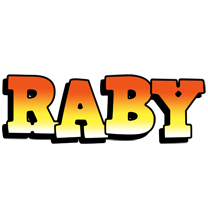 Raby sunset logo