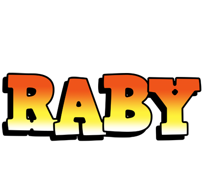 Raby sunset logo