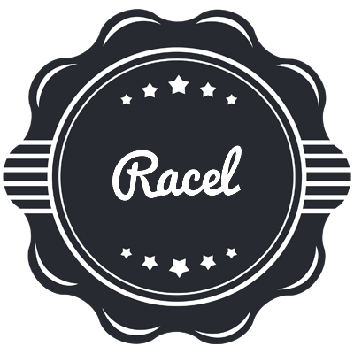 Racel badge logo