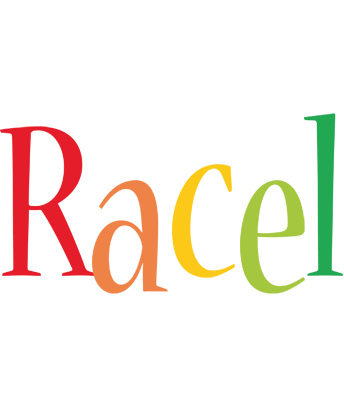 Racel birthday logo