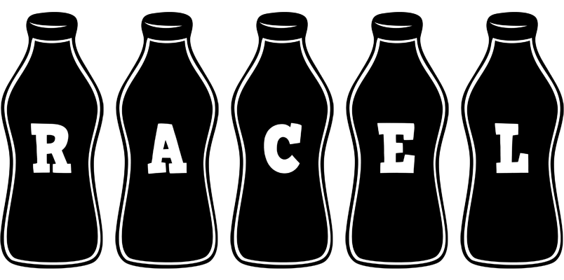 Racel bottle logo