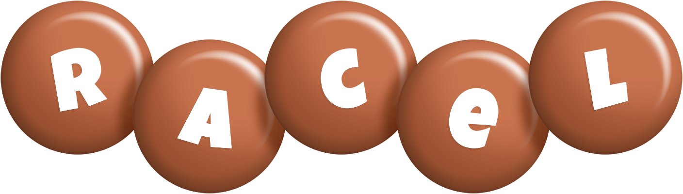 Racel candy-brown logo