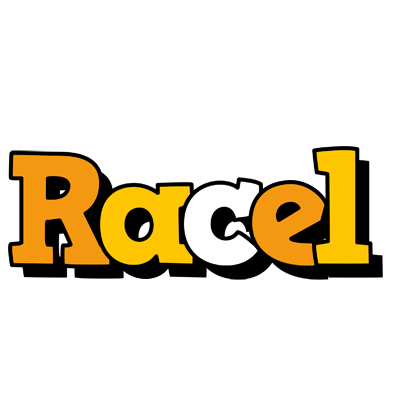 Racel cartoon logo
