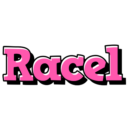Racel girlish logo