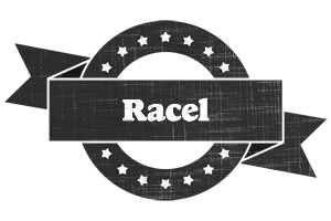 Racel grunge logo