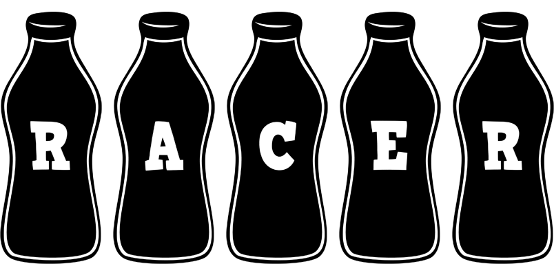 Racer bottle logo