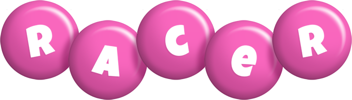 Racer candy-pink logo