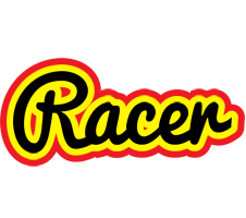 Racer flaming logo