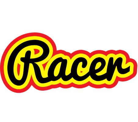 Racer flaming logo