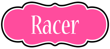 Racer invitation logo