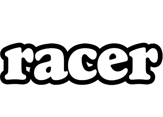 Racer panda logo