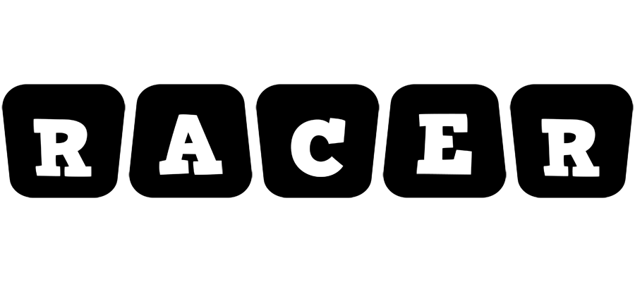Racer racing logo