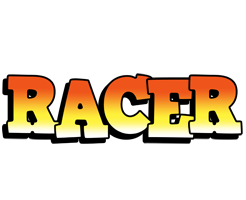 Racer sunset logo