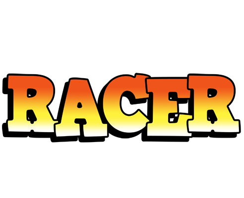 Racer sunset logo