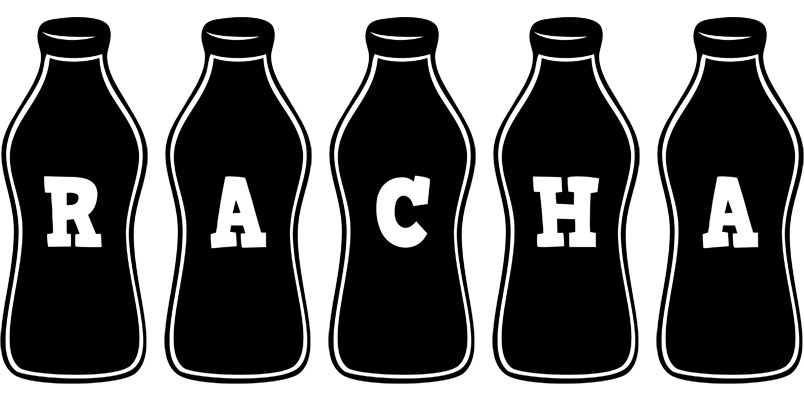 Racha bottle logo