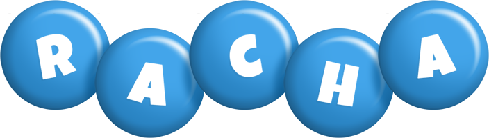 Racha candy-blue logo
