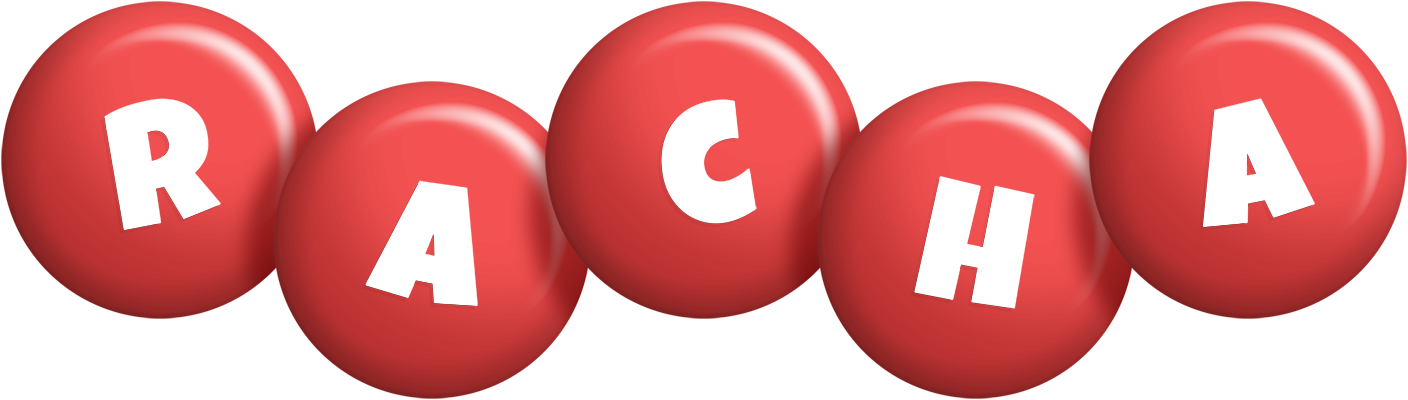 Racha candy-red logo