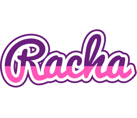 Racha cheerful logo