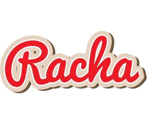 Racha chocolate logo