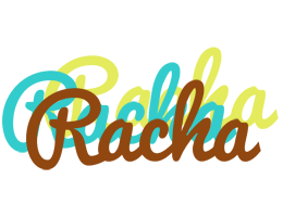 Racha cupcake logo