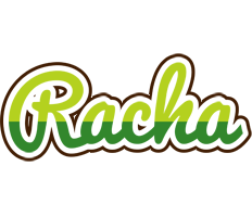 Racha golfing logo