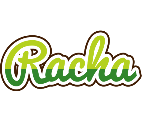 Racha golfing logo