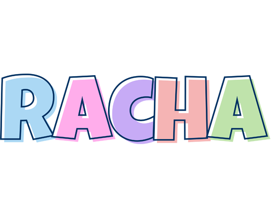 Racha pastel logo